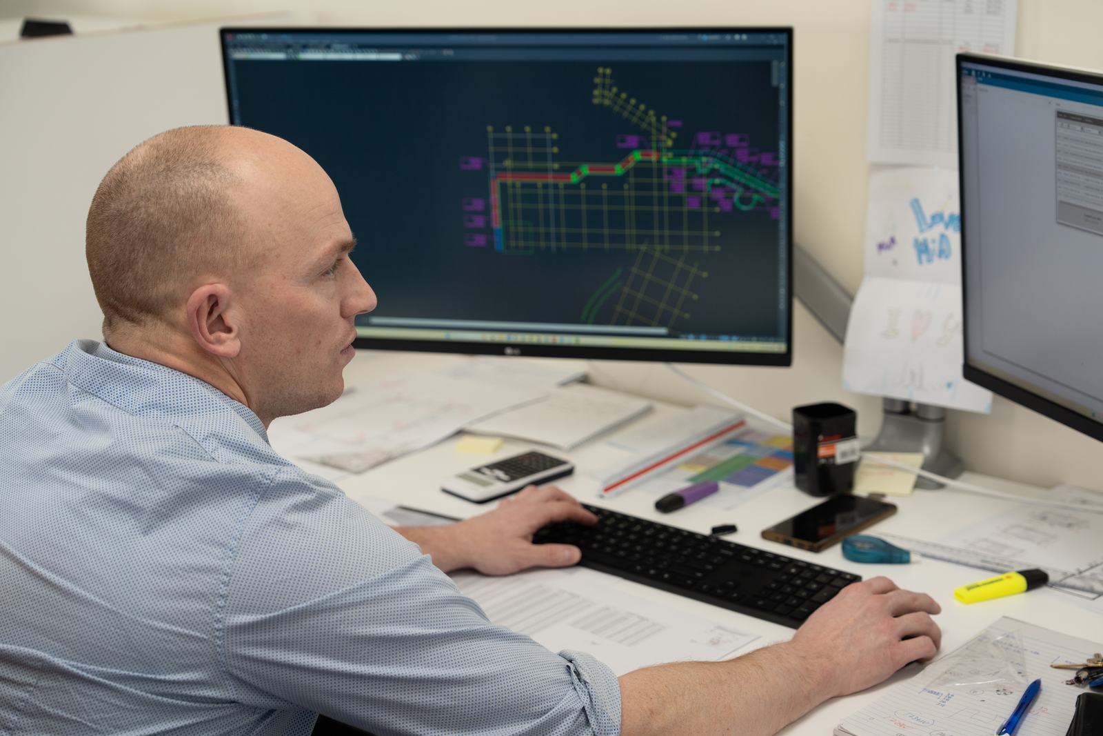 Scheduler working in detailing software