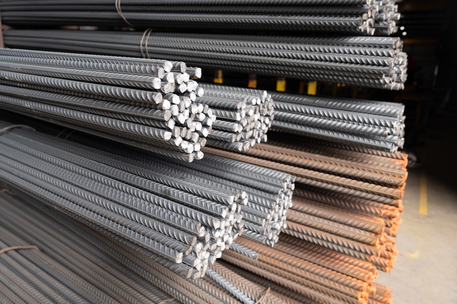 Stacked reinforcing bar